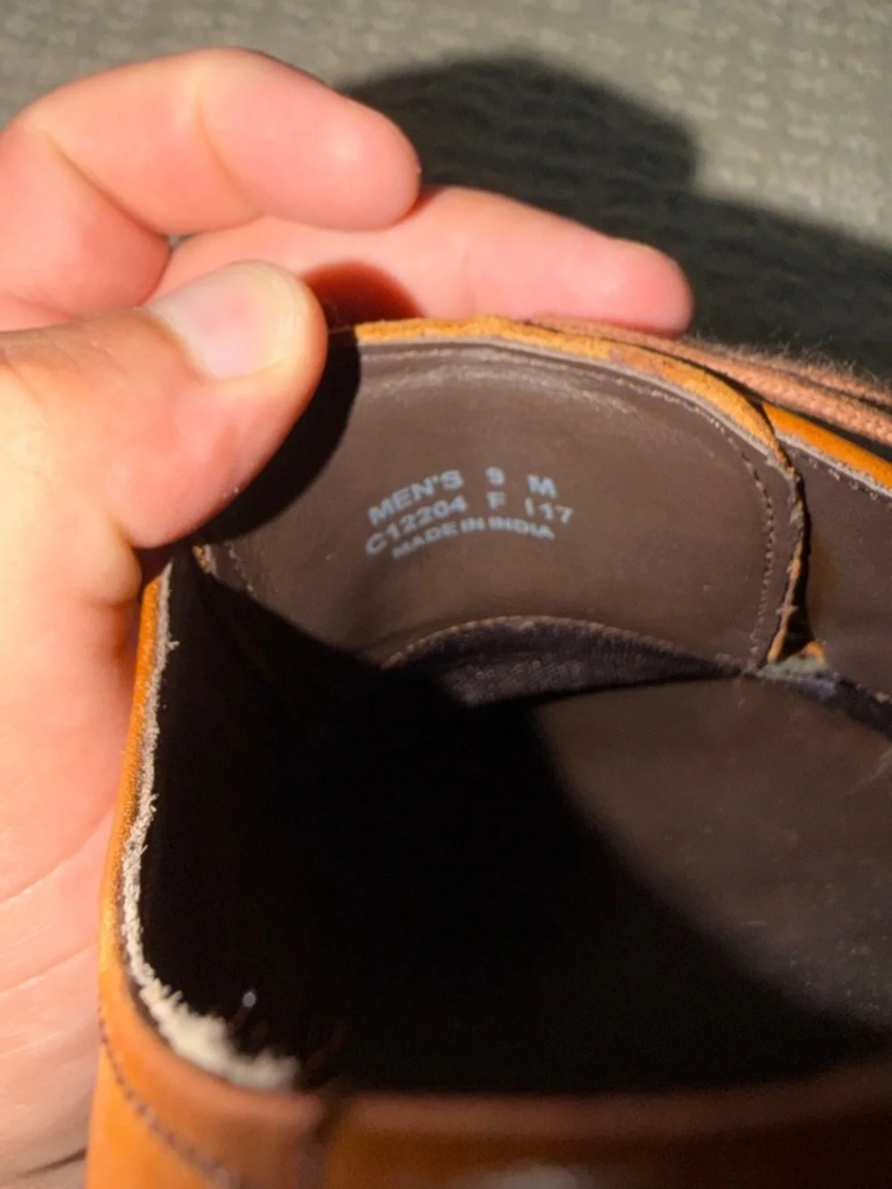 COLE HAAN- Brown Leather Derby Shoes